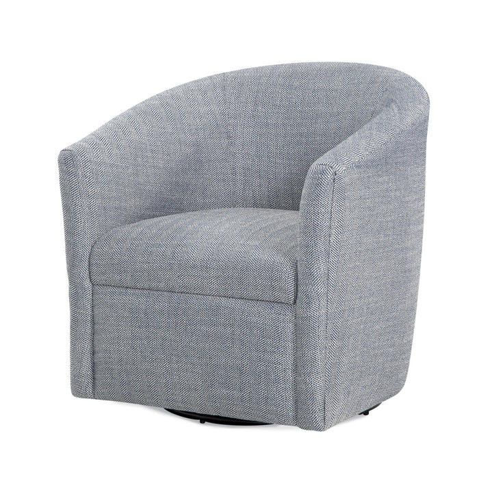 Lainey - Swivel Barrel Chair With 360 Degree Rotation