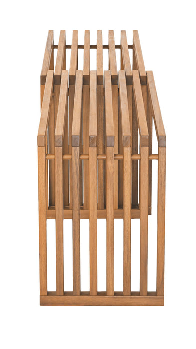 Riviera - Extendable Bench (Set of 2) - Natural Zuo Modern
