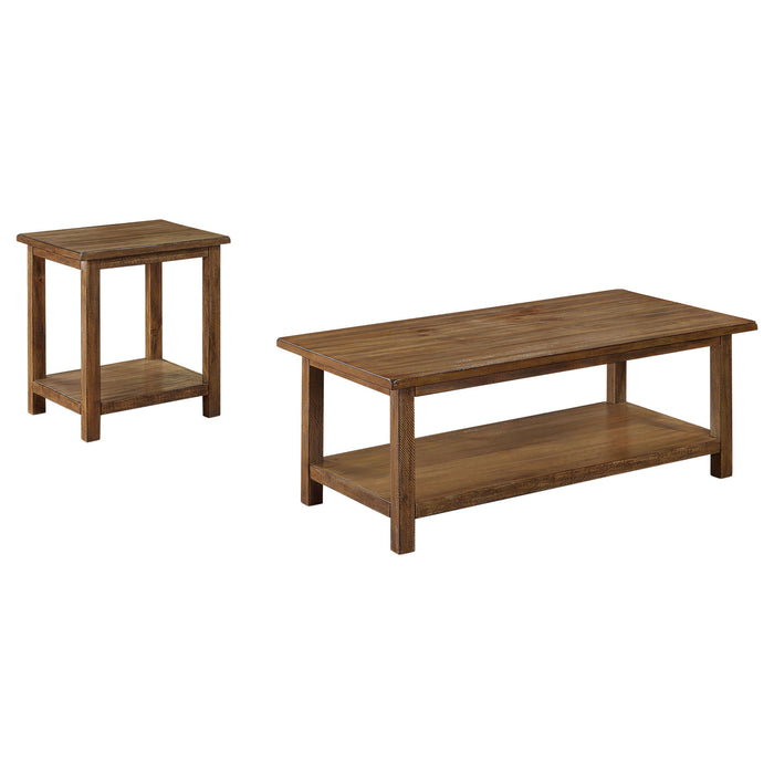Castleton - Coffee And End Table Set With Storage Furniture Max