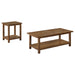 Castleton - Coffee And End Table Set With Storage Furniture Max
