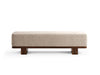 Reena - Upholstered Bench - Rich Brown / Beige Magnussen Furniture