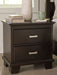 Covetown - Two Drawer Night Stand - Dark Brown Signature Design by Ashley®