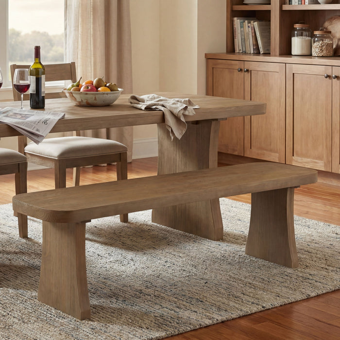 Indoor Dining Bench - Pine Noble House