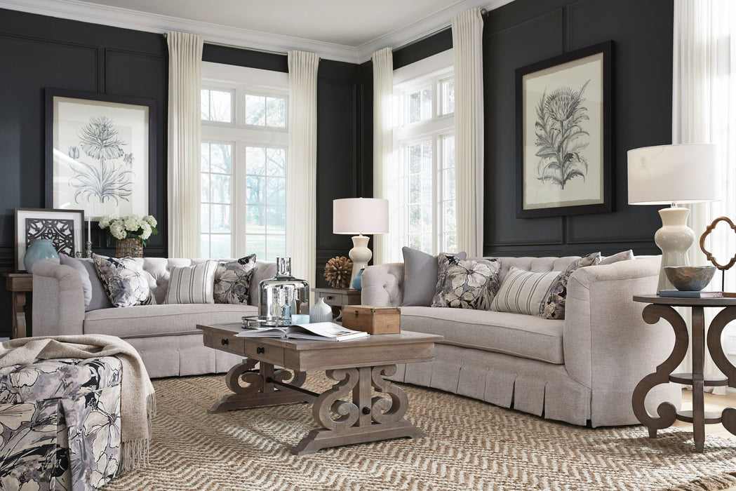 Tinley Park - Round Accent End Table - Dove Tail Gray Magnussen Furniture