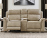 Next-Gen Durapella - Reclining Power Loveseat With Console Signature Design by Ashley®
