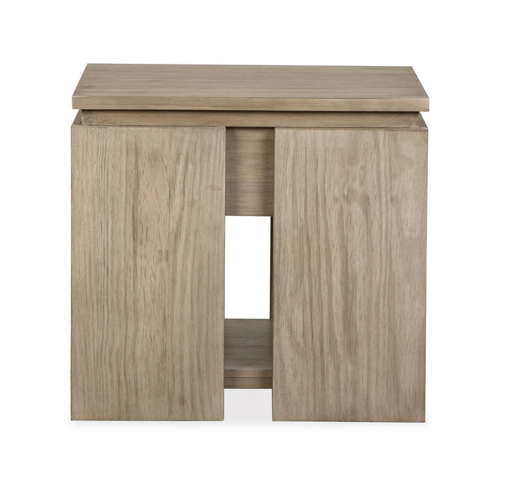 Conrad - Rectangular End Table - Stone Harbor Gray Magnussen Furniture