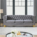 Modern Sofa With Button Tufting, Upholstered Couch For Living Room Home Essentials