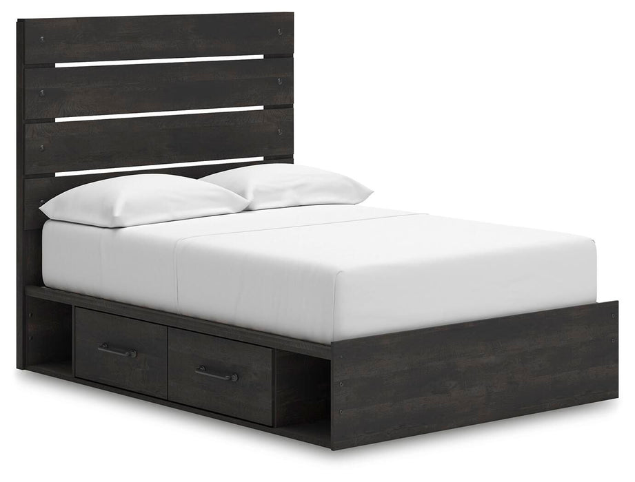 Hollivern - Panel Bed With Storage Signature Design by Ashley®