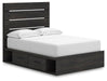 Hollivern - Panel Bed With Storage Signature Design by Ashley®