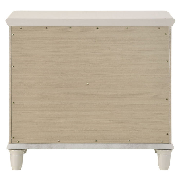 Laveda - Nightstand - Pearl White ACME