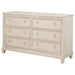 Wedner - 6 Drawer Dresser - Oak Furniture Max