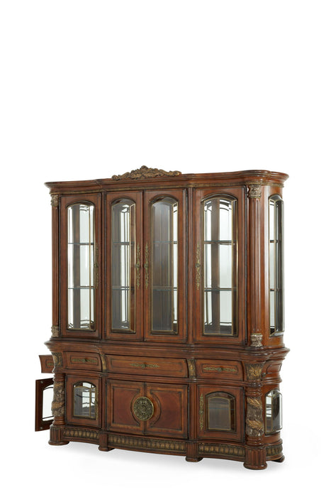 Villa Valencia - China Buffet Cabinet - Classic Chestnut Michael Amini