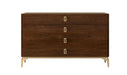Eva - Dresser - Brown Walnut Status Italy