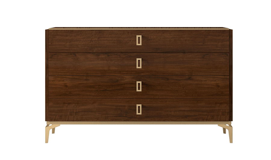 Eva - Dresser - Brown Walnut Status Italy