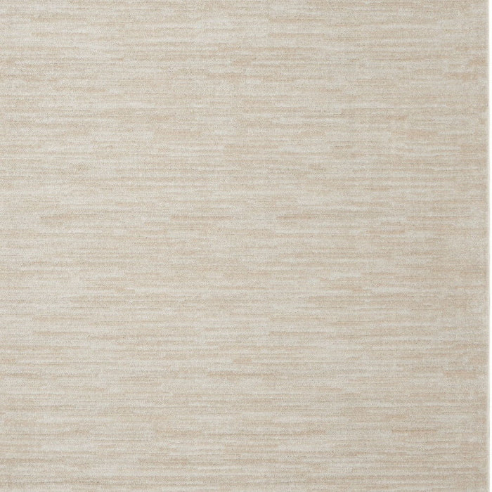 9' X 9' Square Non Skid Indoor / Outdoor Area Rug - Ivory / Beige