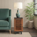 Chairside Table - Black / Bourbon Home Essentials
