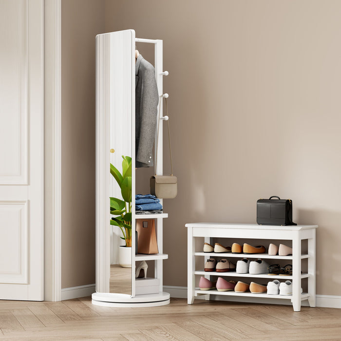 3 In 1 Multifunctional Full Length Clothing Mirror Daily Nest