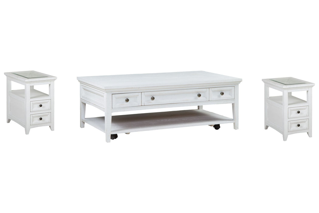 Heron Cove - Rectangular Cocktail Table Set Magnussen Furniture