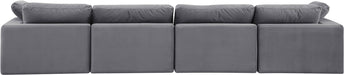 Comfy - Velvet Modular Sofa 4 Seats Meridian Furniture