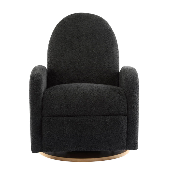 Contemporary 360 Swivel And Glider Recliner Chair