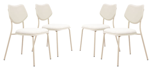 Zeal - Dining Chair (Set of 4) - Light Gray Zuo Modern