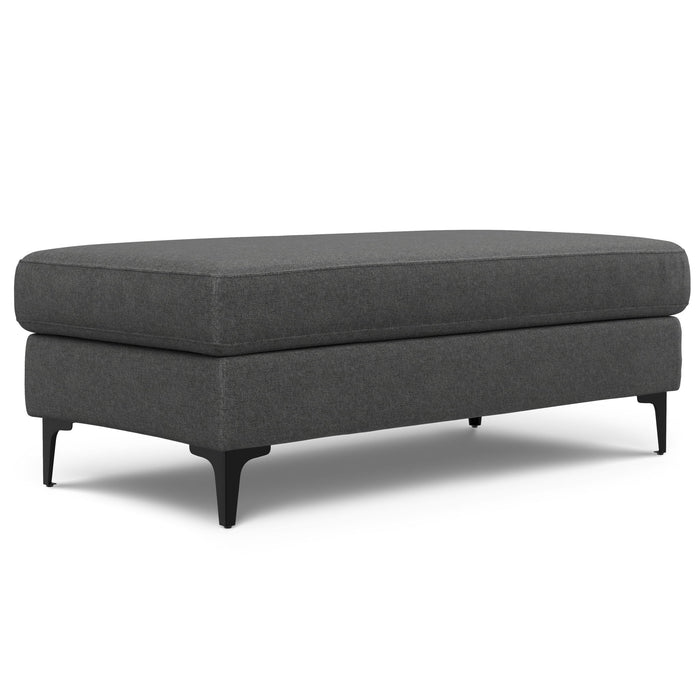 Ava - Versatile Mid Century Ottoman Simpli-Home