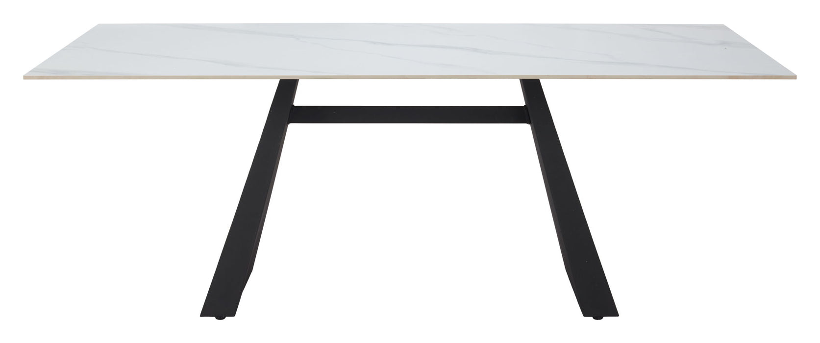 Inky - Dining Table - White Zuo Modern