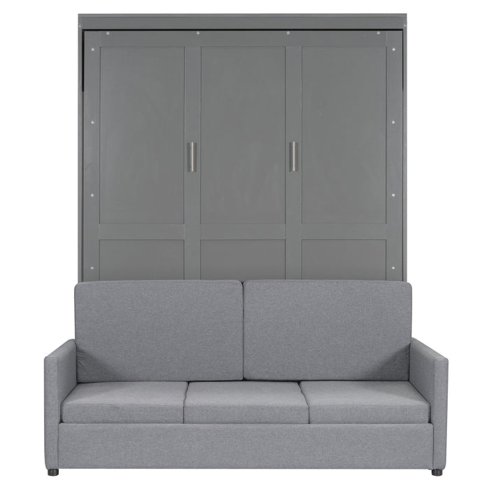 Murphy Wall Bed With Cushion DreamHaus