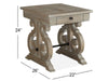 Tinley Park - Rectangular End Table - Dove Tail Gray Magnussen Furniture