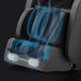 Massage Chair, Zero Gravity Shiatsu Massage Chairs Full Body And Recliner Sl-Track Massage Chair With Bluetooth Speaker, Anion, Thai Stretch, USB Charing, Heating And Foot Roller Massager - Black Daily Nest