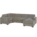 Sectional With RAF Chaise, Armless Loveseat & LAF 1 Arm Chair Home Essentials
