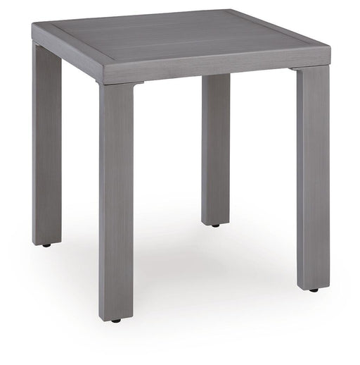 Half Moon Beach - Square End Table - Gray Signature Design by Ashley®