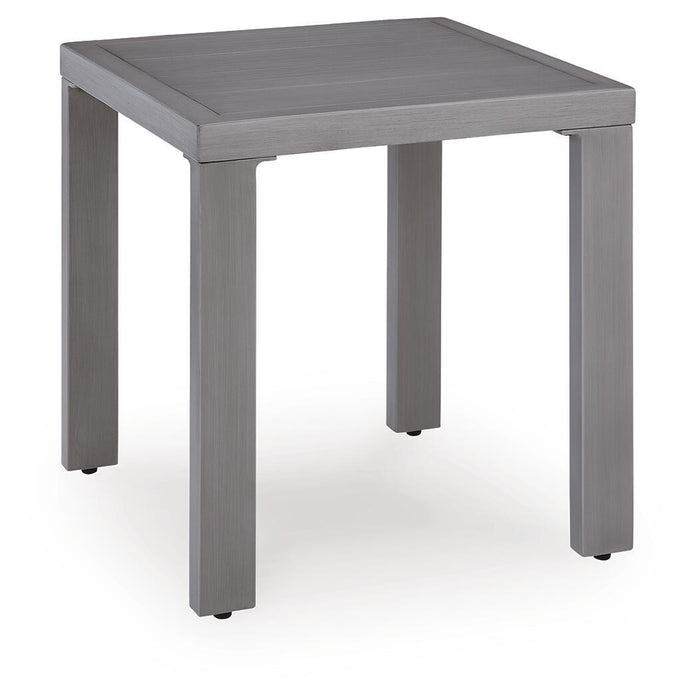 Half Moon Beach - Square End Table - Gray Signature Design by Ashley®