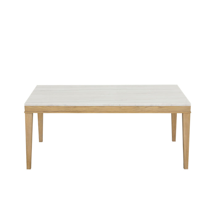 Essence - 70" Rectangle Dining Table With Marble Top New Classic