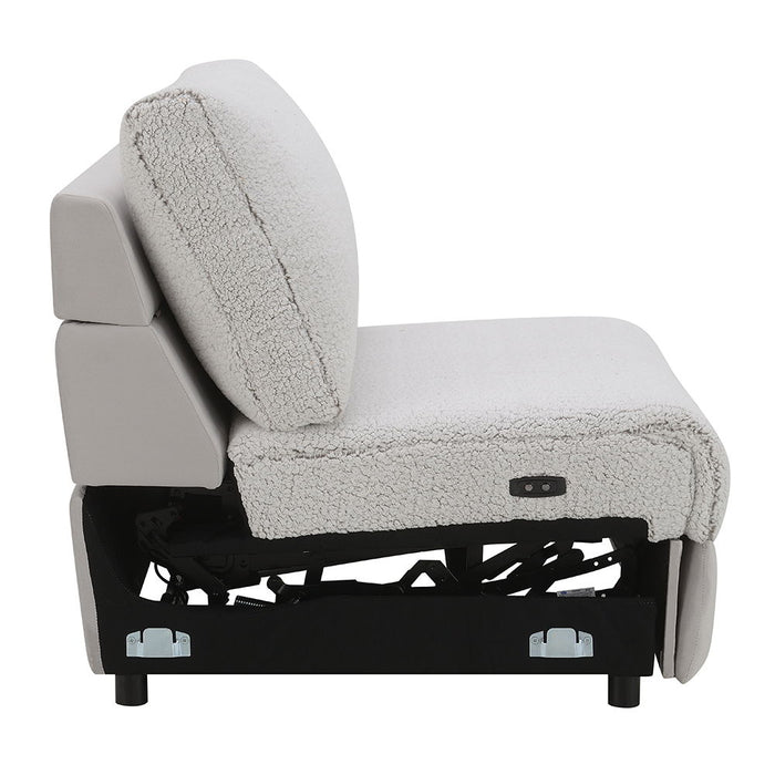 Tarrance - Modular Power Armless Recliner - Gray ACME