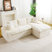 Modular Sofa, Convertible Twin Seat With Chaise Lounge Home Essentials