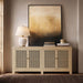 Alden - 4 Door Cabinet - White Jennifer Taylor Home