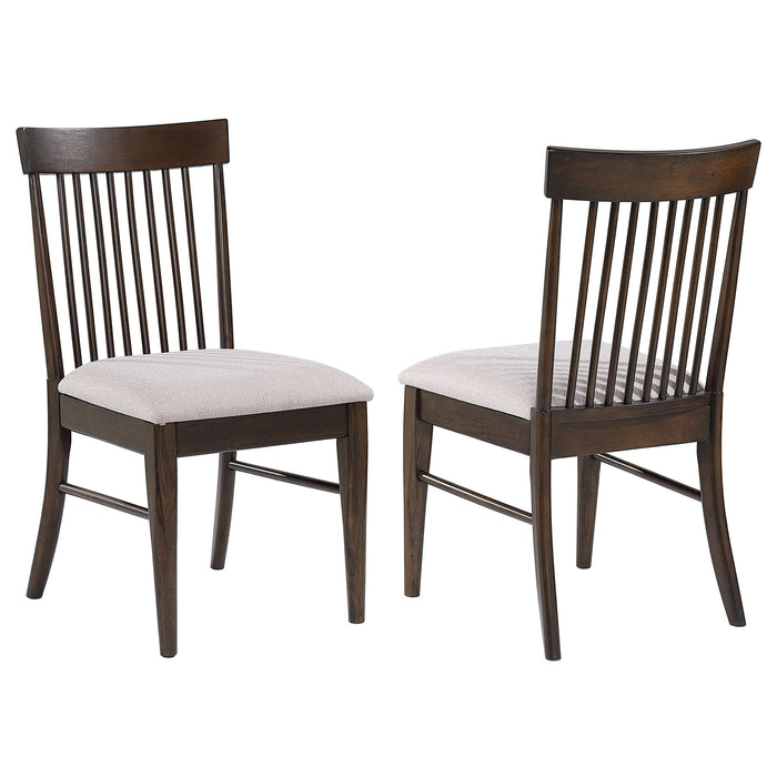 Burns - Dining Side Chairs (Set of 2) - Walnut Furniture Max