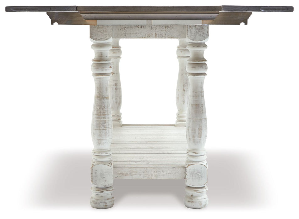 Havalance - Flip Top Sofa Table - Gray / White Signature Design by Ashley®