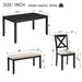 Kitchen Dining Set, Rectangular Dining Table Home Essentials