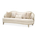 Camellia Field - Sofa - Cornsilk / Caramel Michael Amini