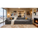Custom Configuration Modular Sectional & Toss Pillows Home Essentials
