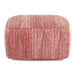 Nate - Handcrafted Square Pouf Simpli-Home