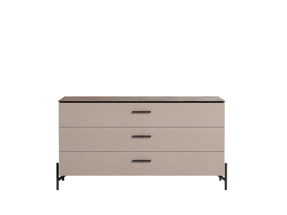 Silvia - Dresser - Pearl Silver Status Italy