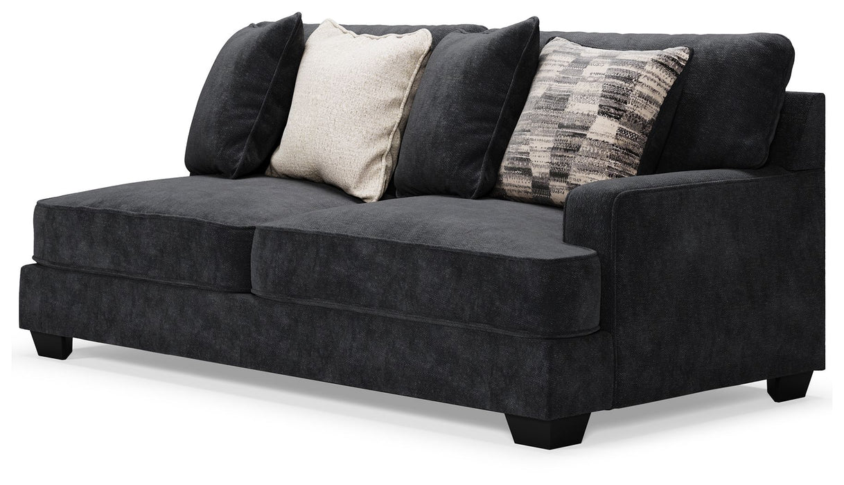 Lavernett - Charcoal - RAF Sofa