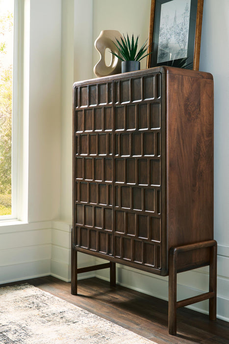Dukestone - Accent Cabinet - Brown Signature Design by Ashley®