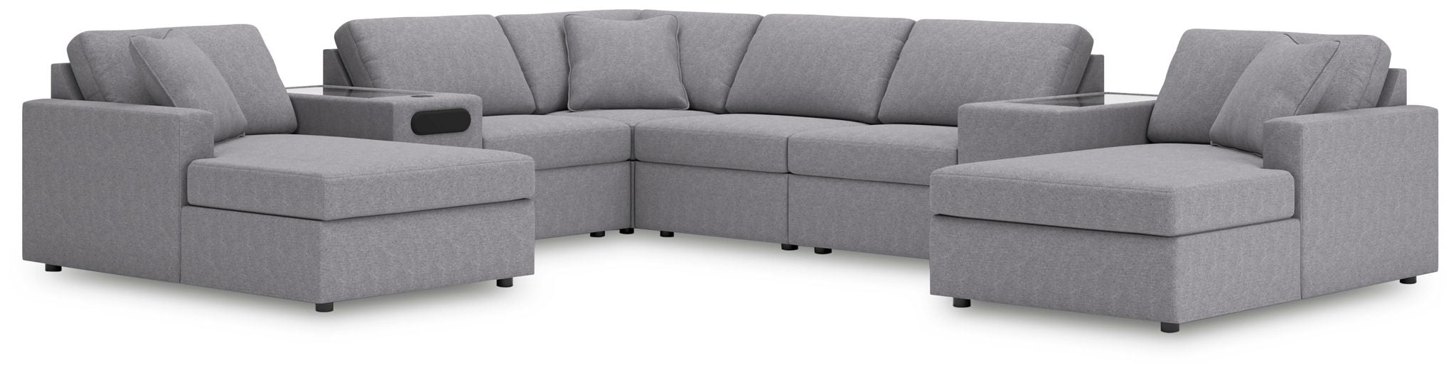 Modmax - Sectional - Granite Signature Design by Ashley®
