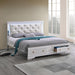 Verona - Bed With LED Accent Lighting, 2 Drawers Glory Furniture