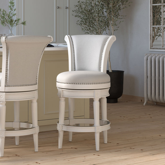 Swivel Barstool With High-Back Home Essentials