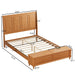 Sleigh Bed Frame With Tall Headboard And Storage Bench Home Essentials